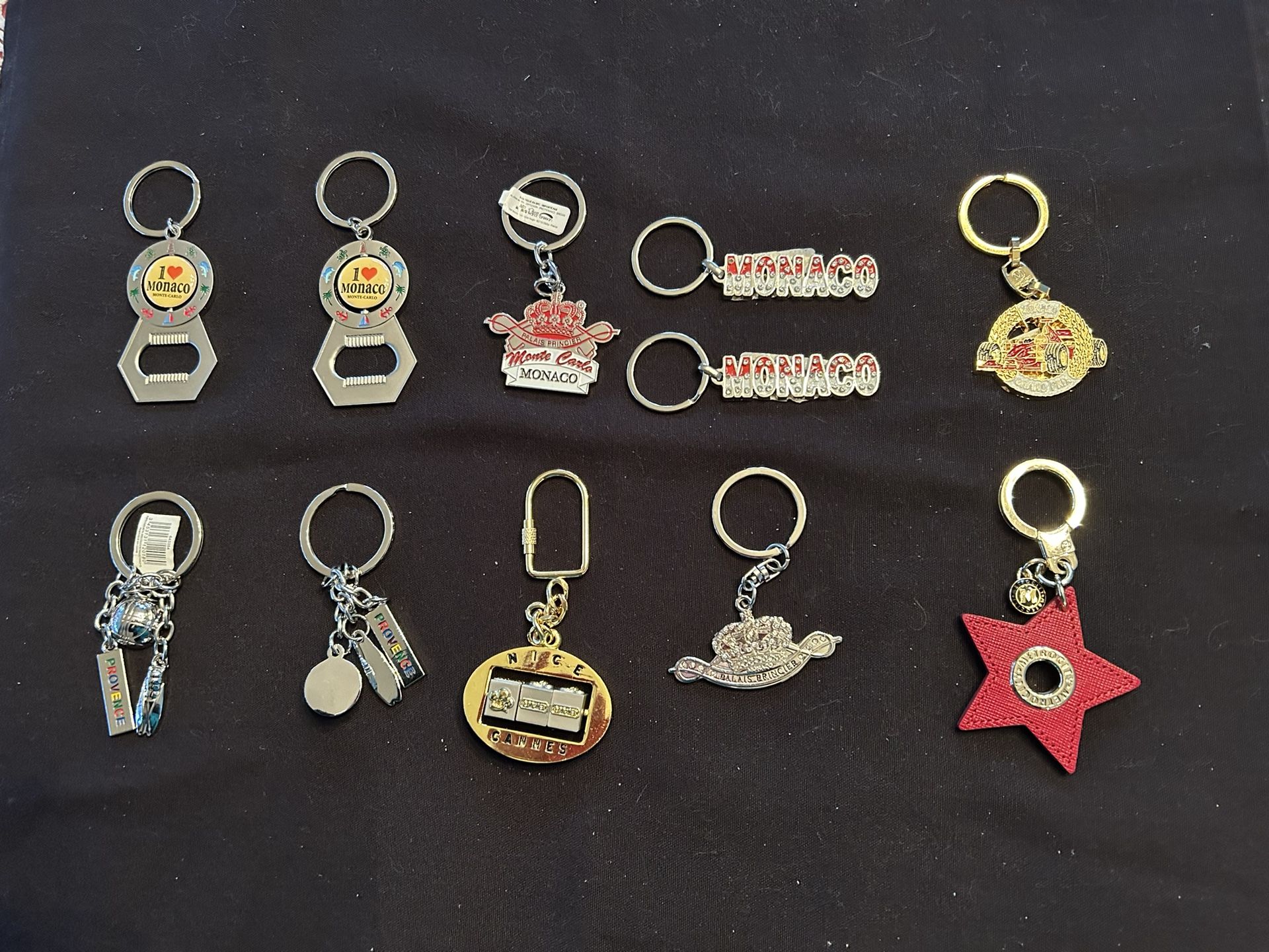 Monaco Keychain Set 