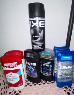 Deodorant and bodywash