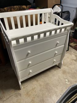 White Baby Changing Table