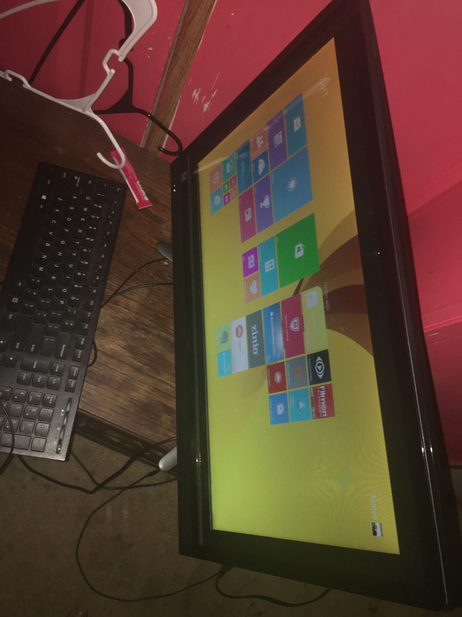 Black Lenovo (Touchscreen)All In One PC 