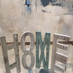 NEW Comfify 6" "HOME" Decorative Rustic Letters