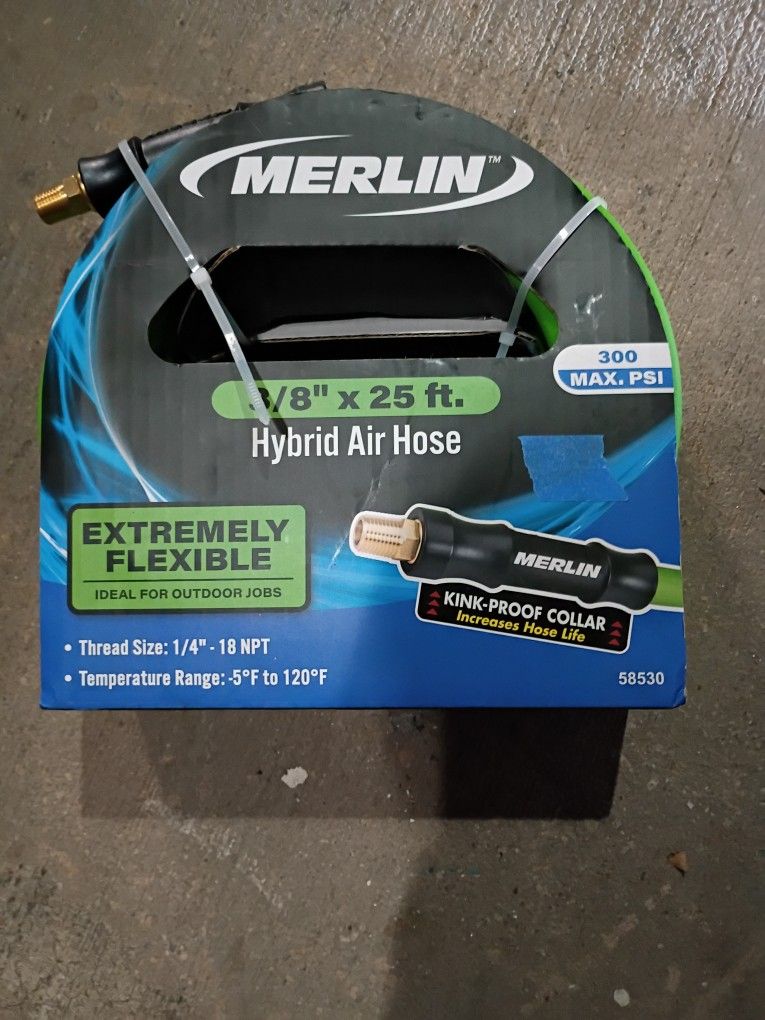Merlin 25ft Air Compressor Hose