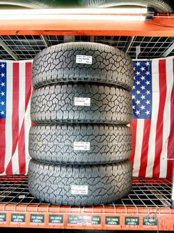 ⭐️ USED TIRES 275 65 20 GOODYEAR WRANGLER TRAILRUNNER AT  All-Terrain Tire for Jeeps, 4x4 SUVs & Trucks  in LT275/65R20