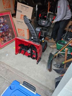 Zero Turn Snow Blower as is