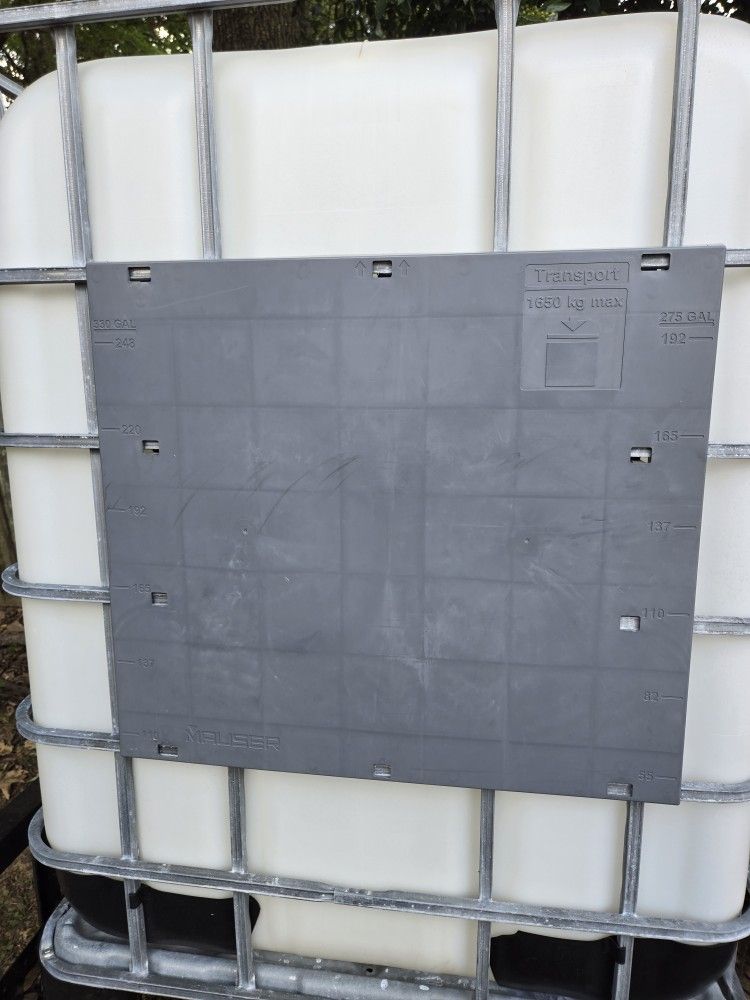 Mauser 275 Gallon IBC Food Grade Container