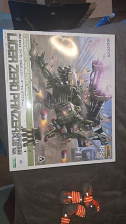 Model  kit zoids liger