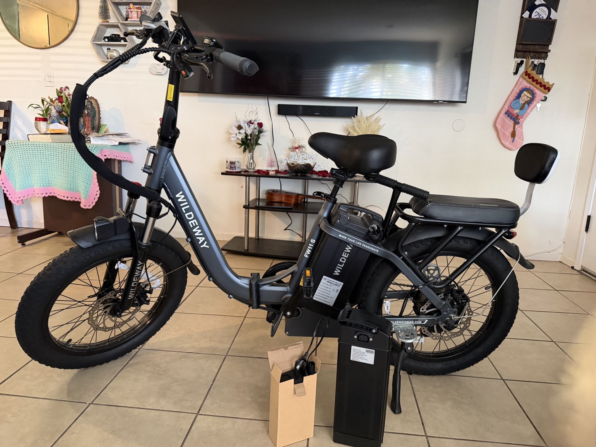 Wildeway Electric Bike New 