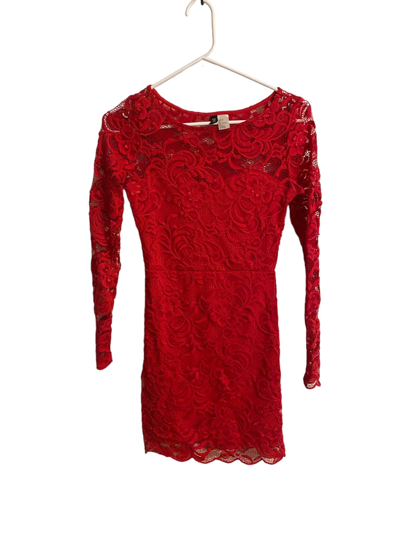 Divided H&M Women’s Red Dress, Size 4