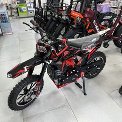 X Pro 49CC kid’s 2 Stroke Dirt Bike! Finance For $50 Down Payment!!