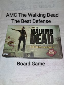 AMC The Walking Dead Board Game The Best Defense Edition In Excellent New Condition (Is Complete Nothing Missing)