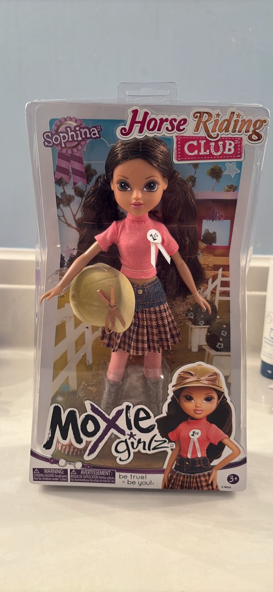 Moxie girls riding club doll