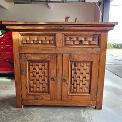 Rustic Wooden Cabinet