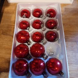 Vintage Glass Ornaments 