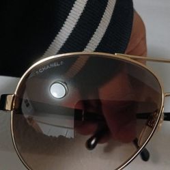 Chanel Aviator Sunglasses 