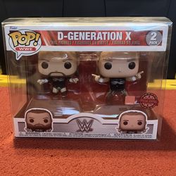 Funko Pop! WWE: D-Generation X - 2pk Vinyl Figure (Walmart Exclusive)