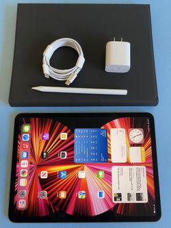 128GB Apple IPad Pro 11” 3rd Generation (2021 model / M1 128GB Apple IPad Pro 11” 3rd Generation (2021 model / M1