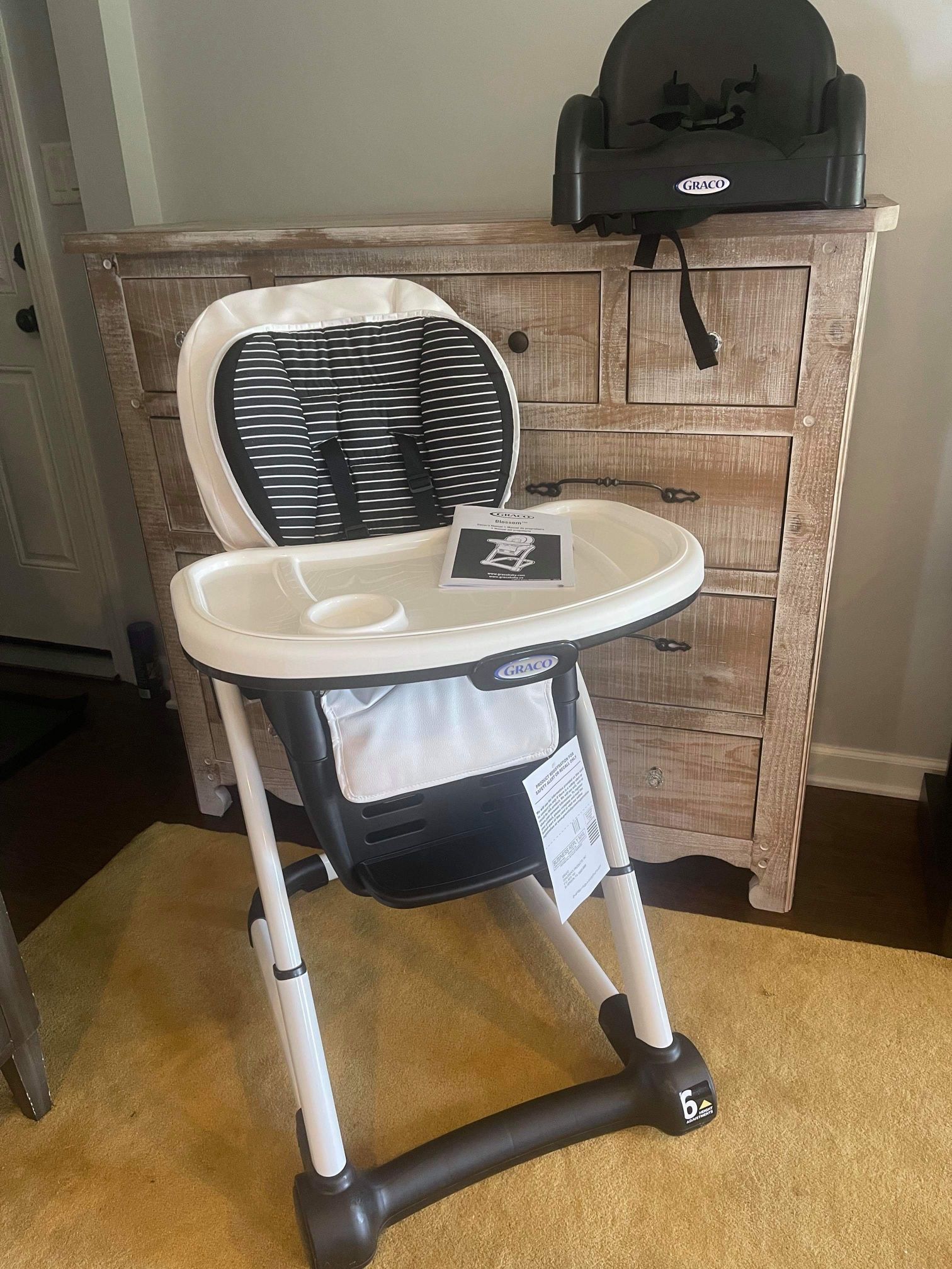 Graco Blossom Convertible High Chair NEW