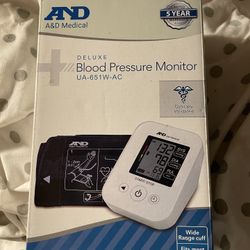 A &D  Medical deluxe blood pressure monitor