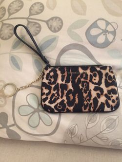 Victoria Secret cheetah print wristlet