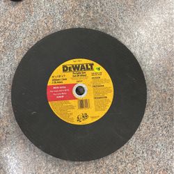 DeWalt Portable Saw Cut-off Wheel 14”x1/8”x1”