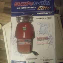 Waste Maid Elite 1/2  Horse New Never Used  Open Box Instruction Manual