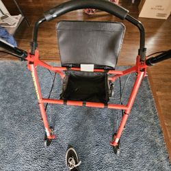 Walker with Seat