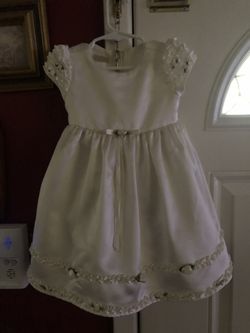 Spring/Summer Cream Dress(Jenny Annie Dots) Size 24months