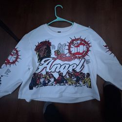 Angel Cropped Tee