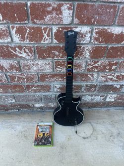 Guitar Hero Xbox 360 Red Octane Gibson Les Paul Wireless Controller
