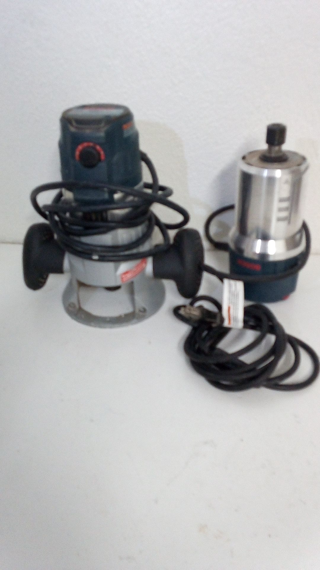 2 Bosch Routers (For Parts Only)