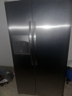 Stainless Frigidaire Double Door 