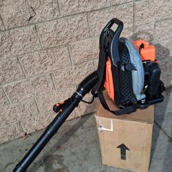 Gas 2-Stroke Backpack Leaf Blower with Tube Throttle