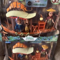 New set of 2 large Disney Raya play sets