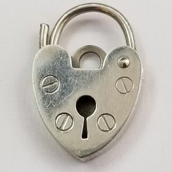 Charm Lock Sterling Silver 
