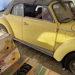 1974 VW Bug Convertible 
