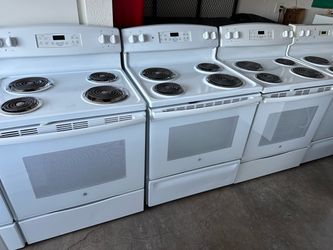 GE Electric Stove 30”(1 month warranty)