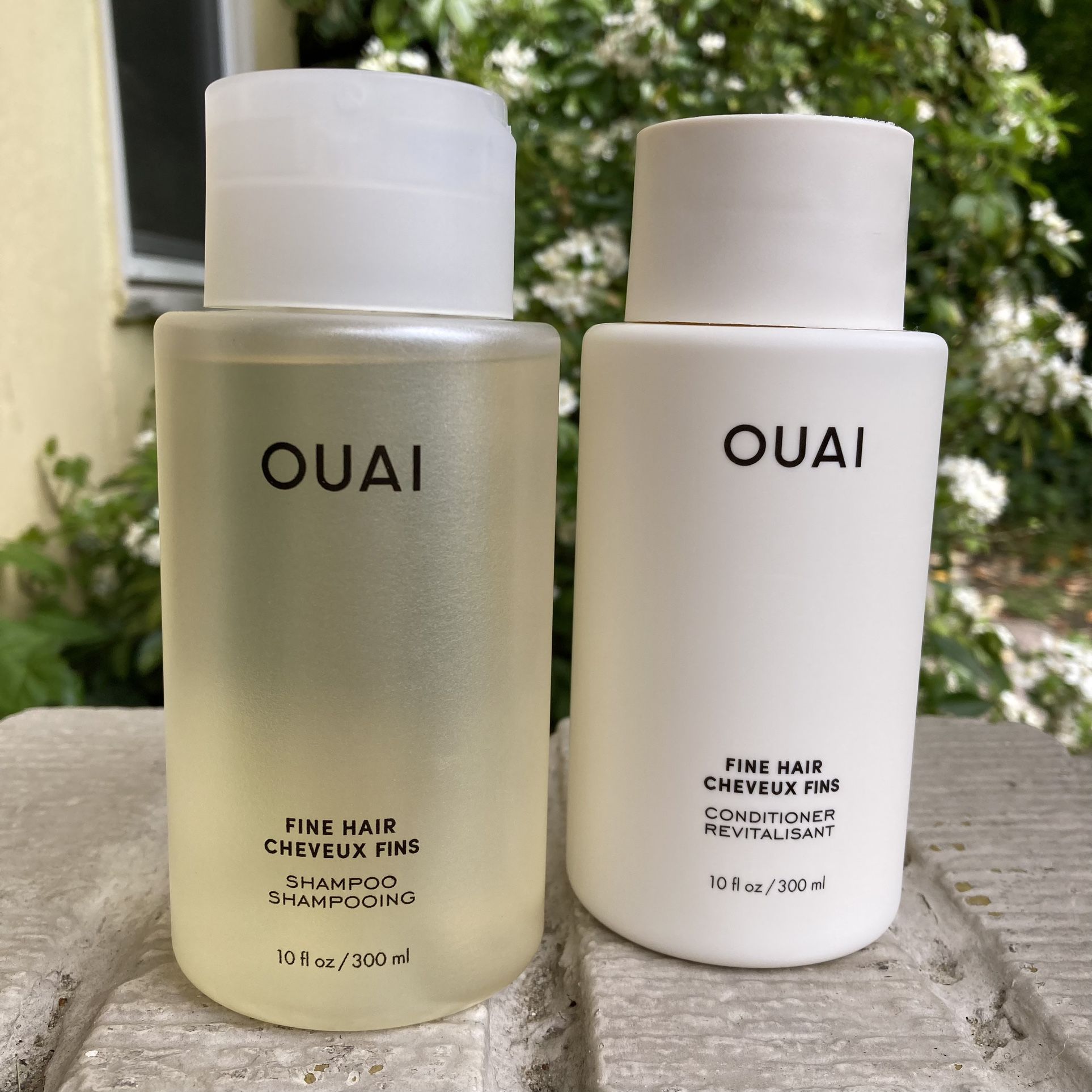 OUAI Fine Hair Shampoo + Conditioner