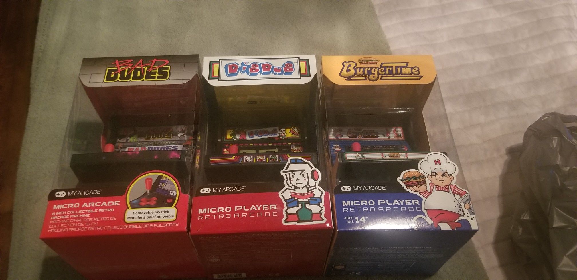 Mini arcade games all brand new never opened