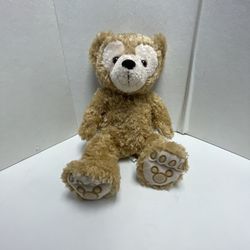 Walt Disney World Parks Duffy Bear Stuffed Animal Plush 16" - Brown / Tan