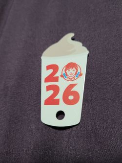 Wendy's free frostys key tag