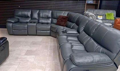 Madrid reclining sectional only $1399