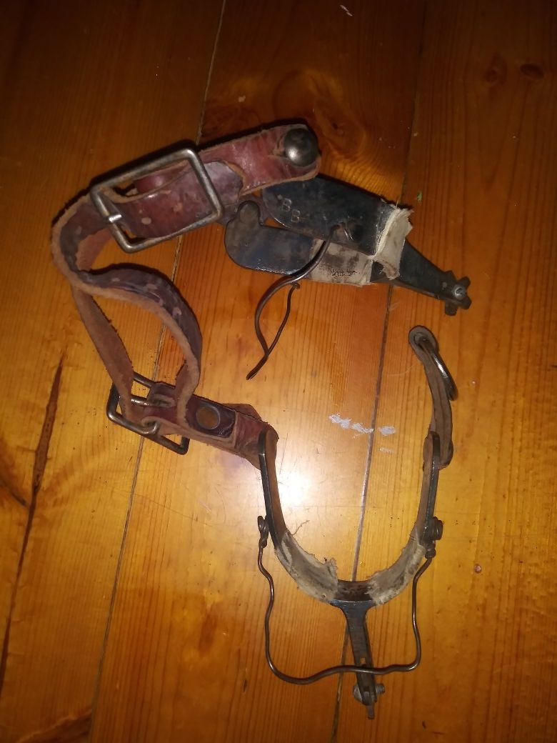 Vintage Handmade Bob Blackwood Spurs w/ BB mark