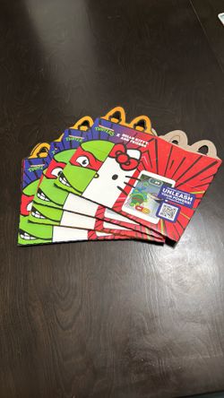 McDonald’s Happy Meal Box Hello Kitty X And Friends Ninja Turtles 2025