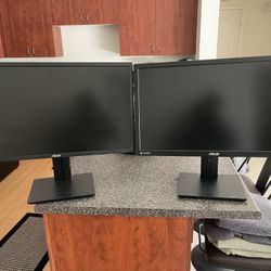2 Asus monitors - 1 is 4k ASUS PB287Q 28" 