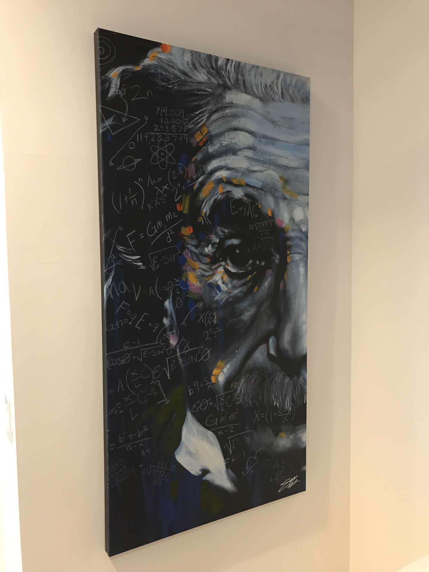 Z Gallerie Wall Art “Einstein it’s all relative”