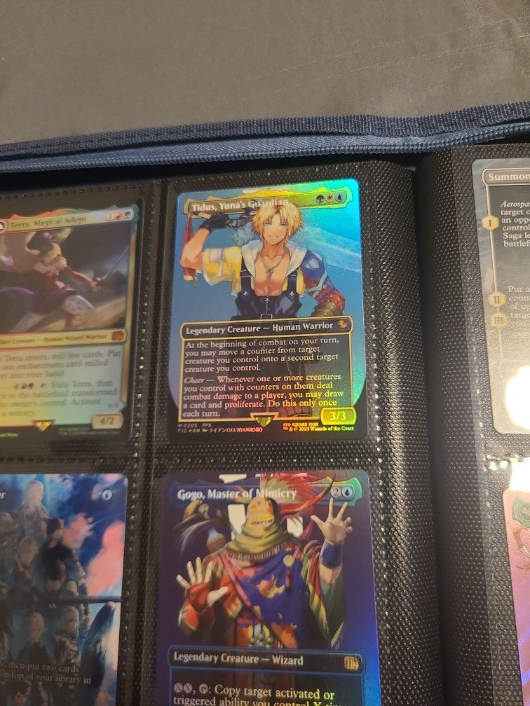 Tidus, Yuna's Guardian Borderless Foil NM