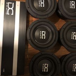 Dc Audio 8inch Subs And Amp