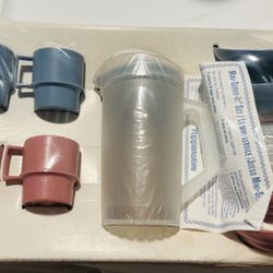 Vintage 1979 Tupperware Mini-Serve It Set Children's Toys 