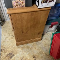 Wood file cabinet for  office