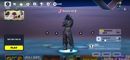 Season 1 account